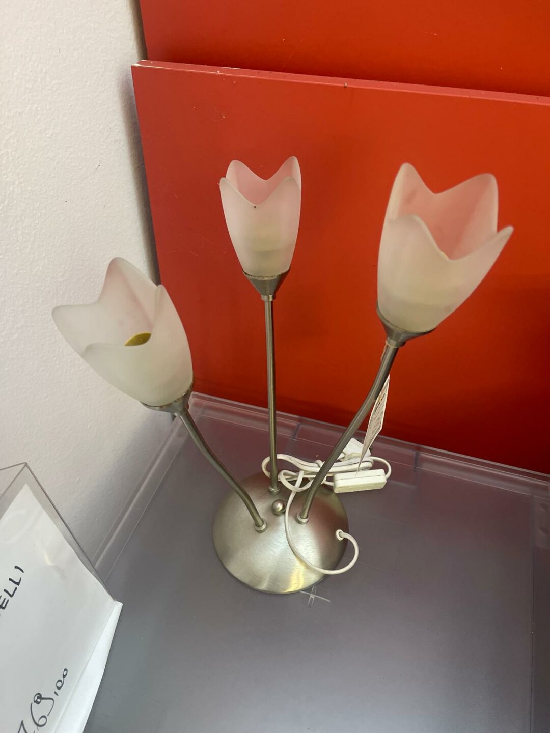 Lampada 3 fiori S 2436