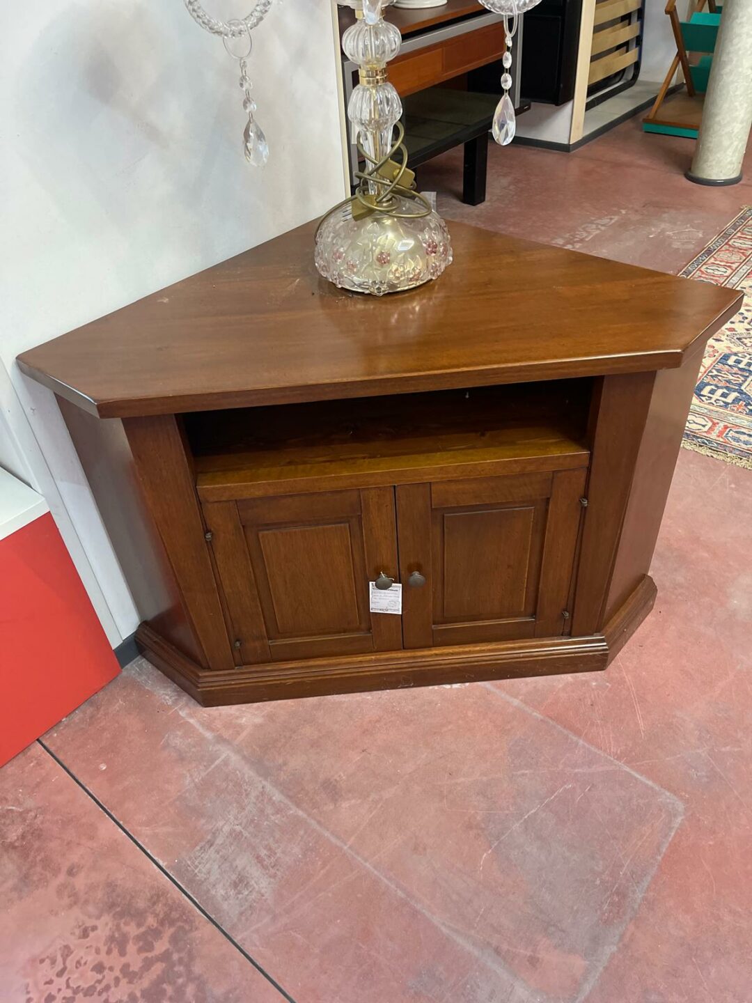 Porta tv angolare massiccio S 2467