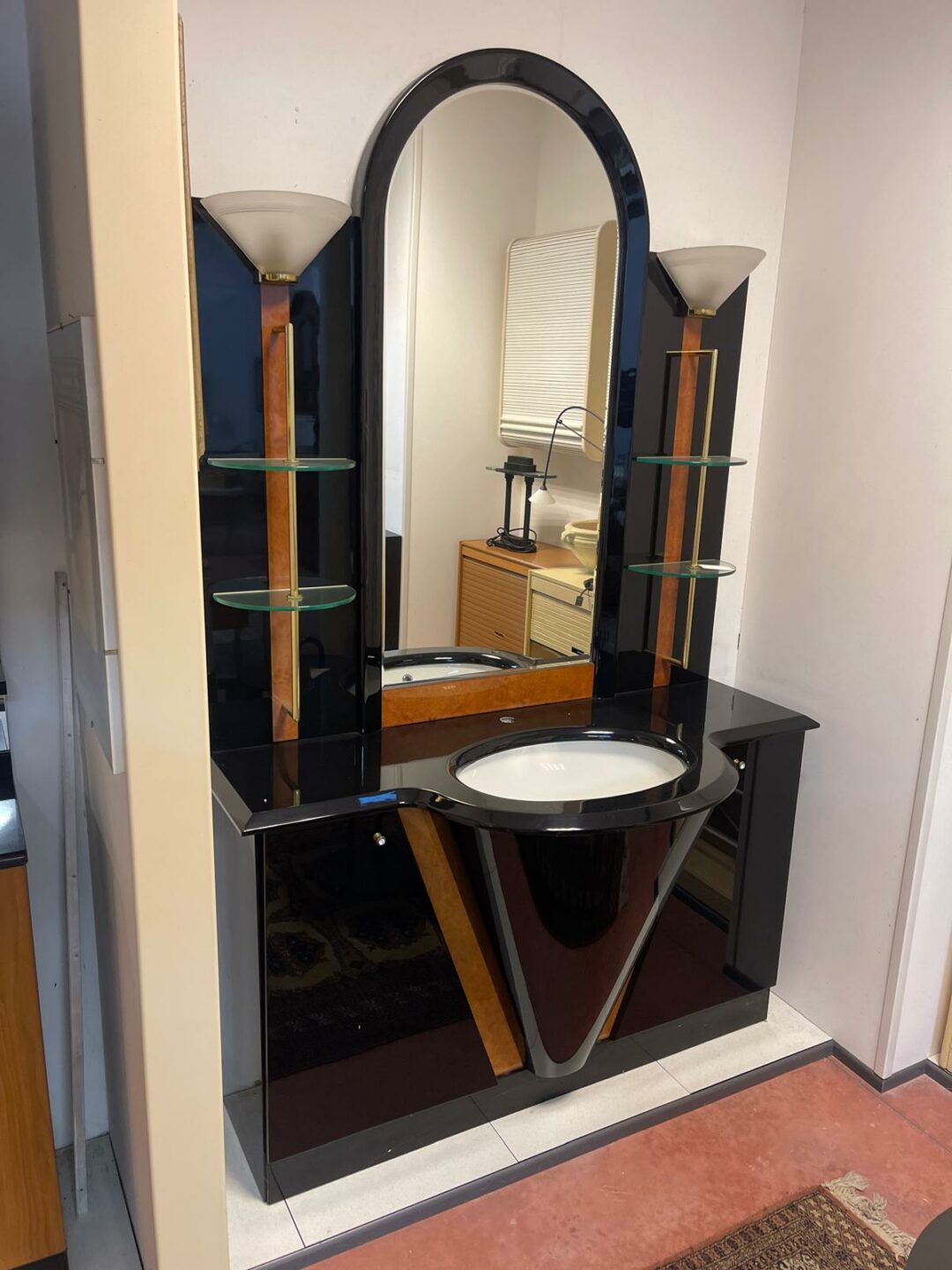 Mobile bagno nero S 2472