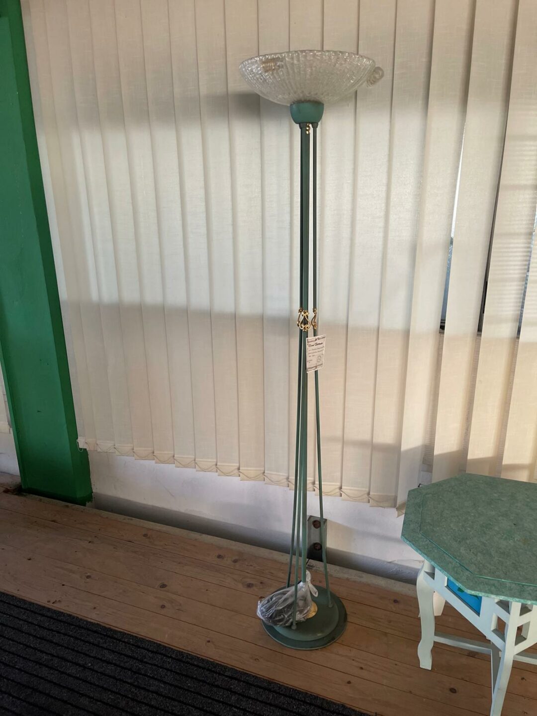 Piantana ferro verde oro S 2533