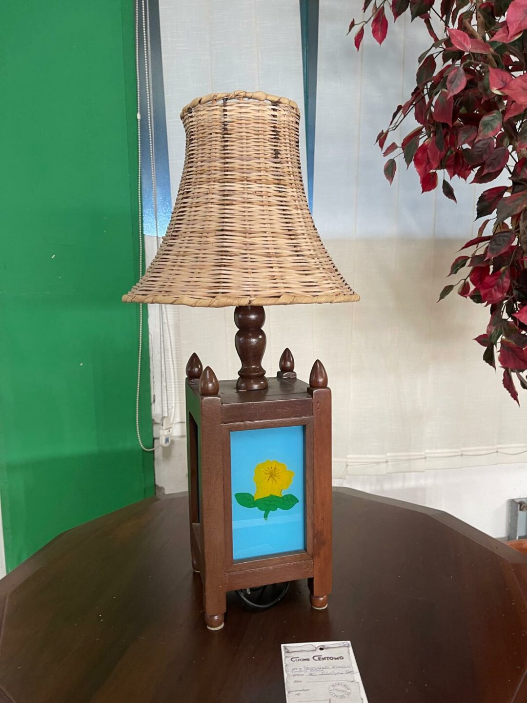 Lampada in legno S 2557