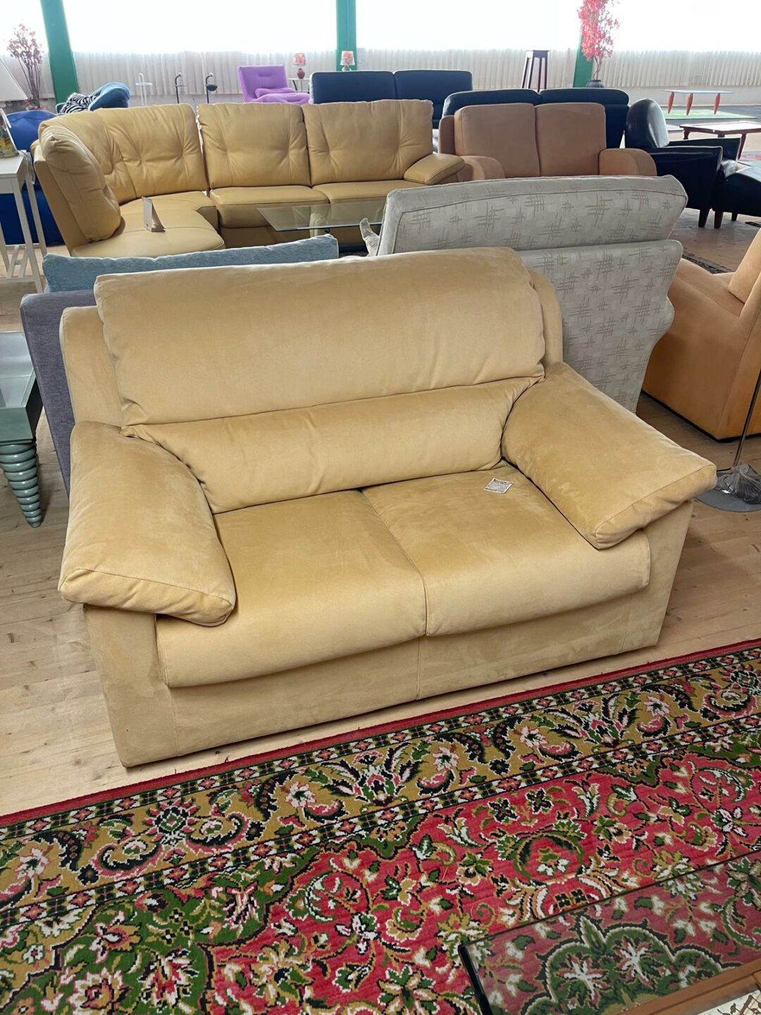Divano 2 posti vera alcantara S 2578