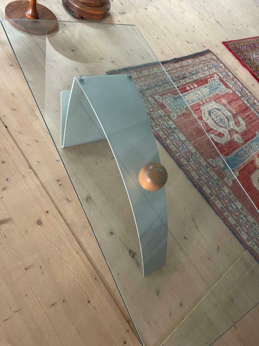 Tavolino in vetro basso S 2609 - immagine 3