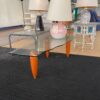Tavolino basso con gambe in ciliegio S 2651