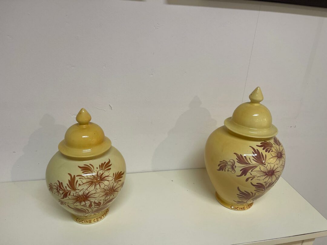 Vaso in ceramica 2 pezzi S 2816