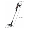 Rowenta Aspirapolvere Senza Filo Ciclonico Aspirapolvere Senza Sacco Potenza 140 Watt colore Alluminio e Rosso - X-Pert 7.60 RH6A71 - immagine 3