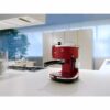 De Longhi Icona ECO 311.R Macchina Caffé Cialde e Caffé Macinato in Polvere Espresso Manuale con Erogatore di Vapore 1 o 2 Tazze colore Rosso - immagine 2
