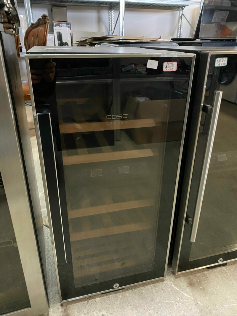 Cantinetta per Vino Doppia Temperatura WineComfort 24 Black – Caso Design Germany G-78 ( con difetto estetico ) - immagine 2