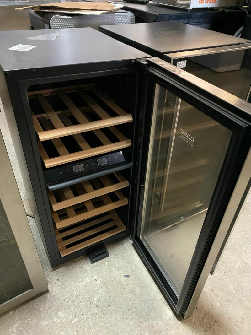 Cantinetta per Vino Doppia Temperatura WineComfort 24 Black – Caso Design Germany G-78 ( con difetto estetico ) - immagine 4