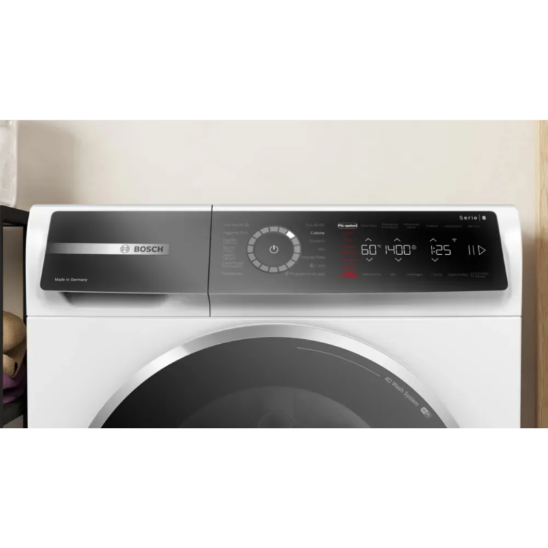 Lavatrice Bosch 9 Kg Classe energetica A 1400 giri Funzione Vapore Wi-Fi - WGB24402IT - immagine 2