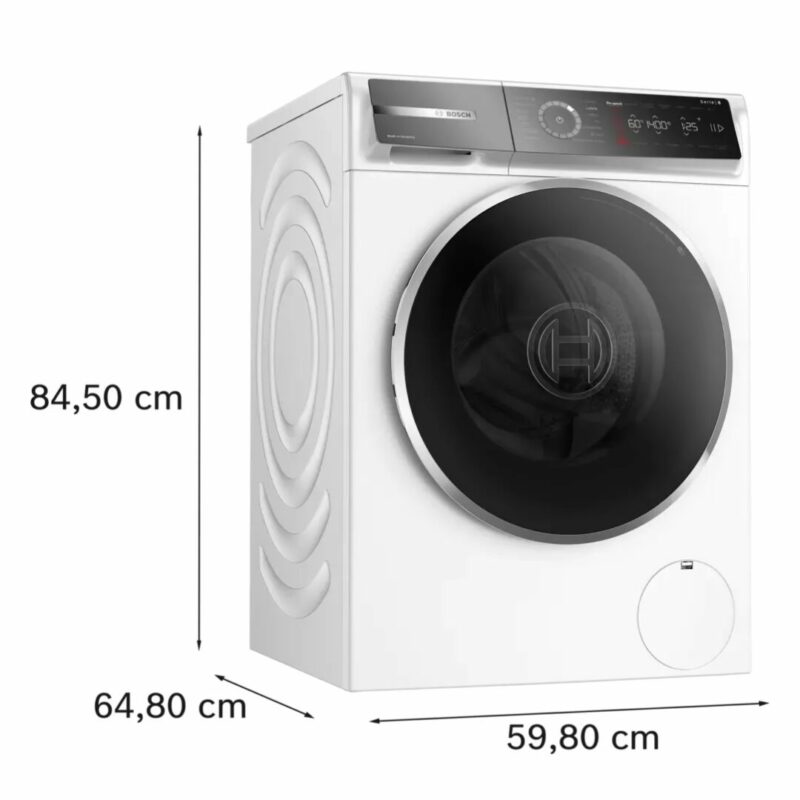 Lavatrice Bosch 9 Kg Classe energetica A 1400 giri Funzione Vapore Wi-Fi - WGB24402IT - immagine 4