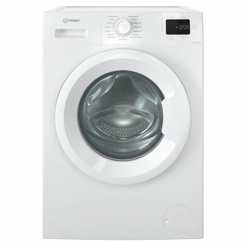 Lavatrice Indesit 8 Kg Classe A 1200 giri Partenza Ritardata - IM 862 MY TIME IT