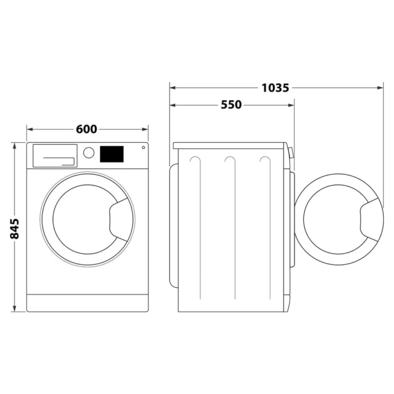 Lavatrice Indesit 9 Kg Classe A 1200 giri Partenza Ritardata - IM 962 MY TIME IT - immagine 8