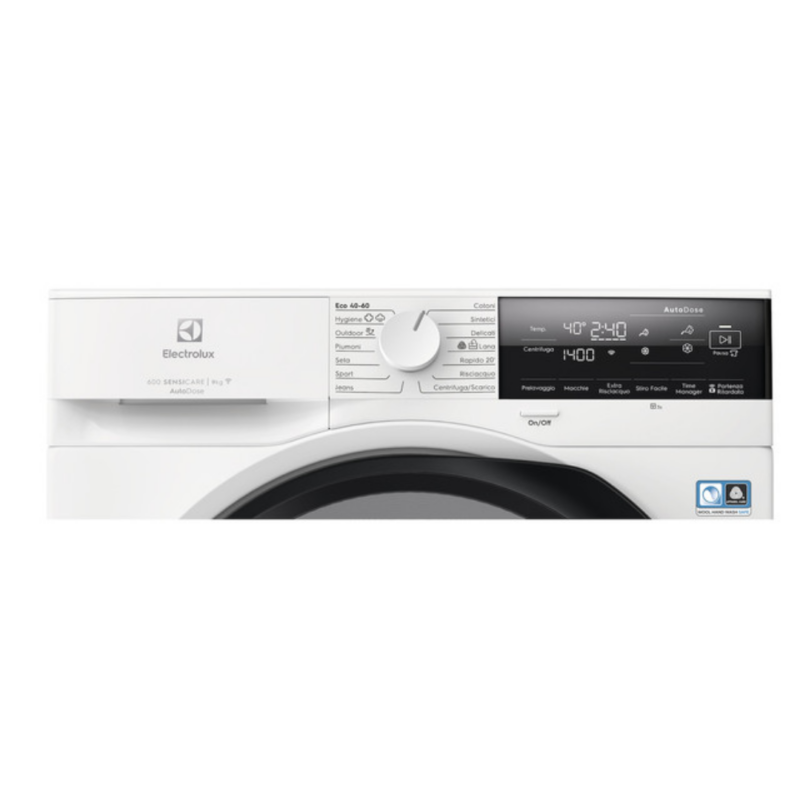 Lavatrice Electrolux 9 Kg Classe A 1400 giri 600 SensiCare Autodose - EW6F39GQ - immagine 2