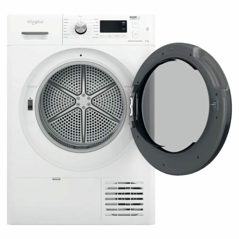 Asciugatrice Whirlpool 8 Kg Classe A+++ con Pompa di calore Inverter Funzione Vapore FreshCare - FFTNM118X3 - immagine 3