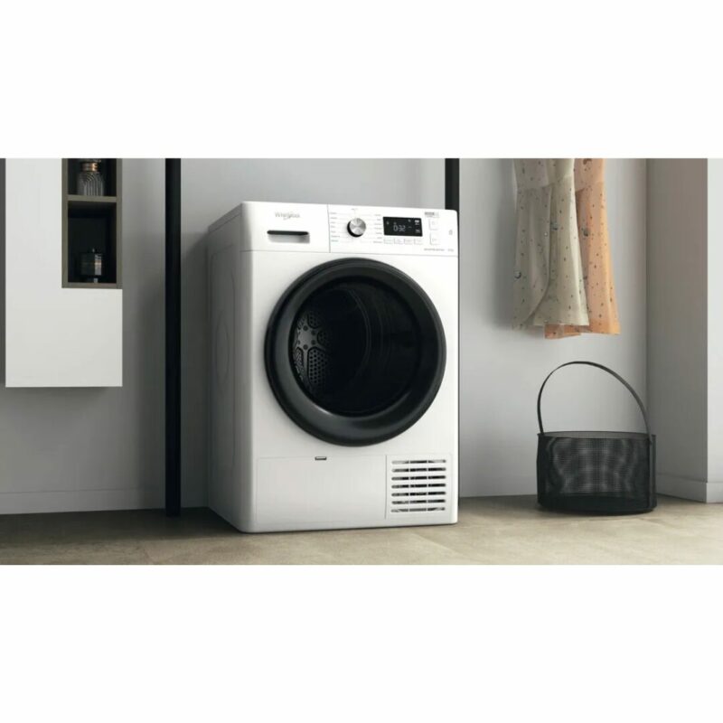 Asciugatrice Whirlpool 8 Kg Classe A+++ con Pompa di calore Inverter Funzione Vapore FreshCare - FFTNM118X3 - immagine 5