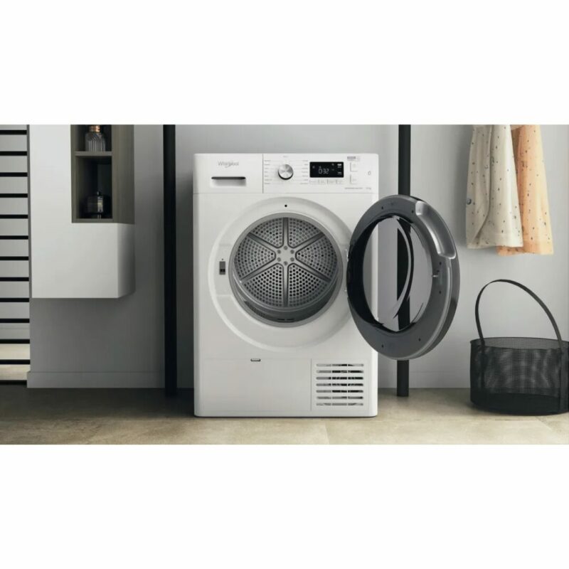 Asciugatrice Whirlpool 8 Kg Classe A+++ con Pompa di calore Inverter Funzione Vapore FreshCare - FFTNM118X3 - immagine 8