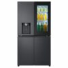 Frigorifero Americano Lg Side by Side 638 Litri Raffreddamento No Frost colore Nero - GMG960EVJE InstaView