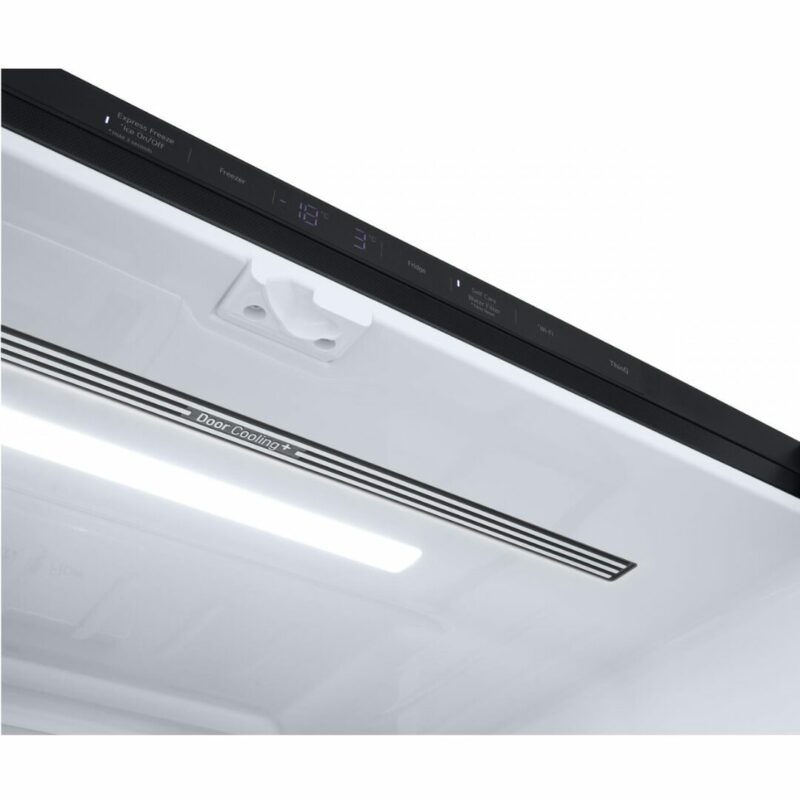 Frigorifero Americano Lg Side by Side 638 Litri Raffreddamento No Frost colore Nero - GMG960EVJE InstaView - immagine 9