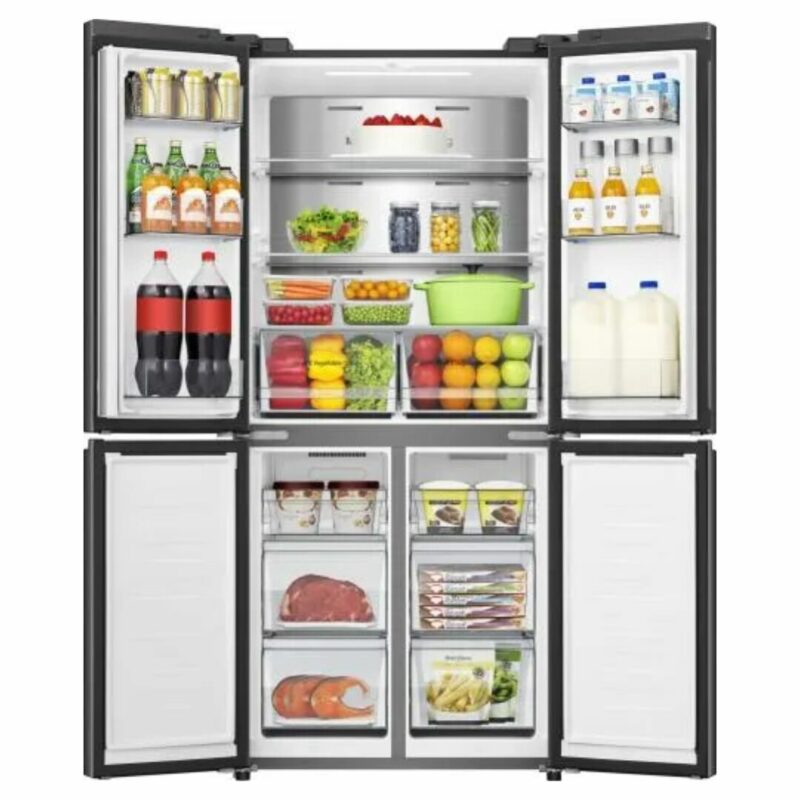 Frigorifero Americano Hisense Side by Side 483 Litri No Frost colore Nero - RQ5P470SAFE - immagine 4