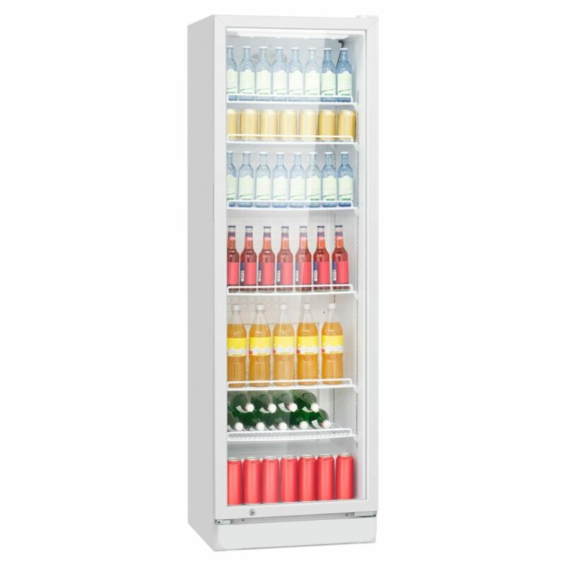 Frigo per bottiglie Bomann KSG 7351, larghezza 60 cm, 356 L, porta in vetro bianco G-89 ( con difetto estetico ) - immagine 6