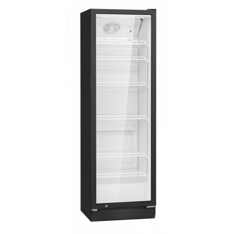 Frigo per bottiglie Bomann KSG 7351, larghezza 60 cm, 356 L, porta in vetro nero G-91 ( con difetto estetico ) - immagine 2