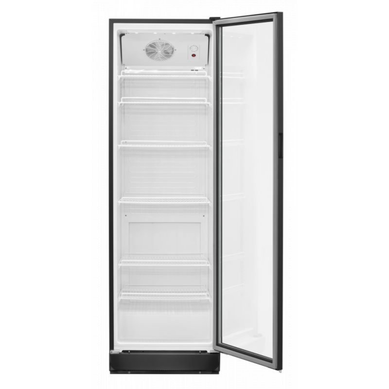 Frigo per bottiglie Bomann KSG 7351, larghezza 60 cm, 356 L, porta in vetro nero G-91 ( con difetto estetico ) - immagine 3