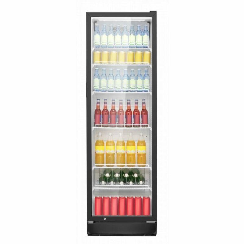 Frigo per bottiglie Bomann KSG 7351, larghezza 60 cm, 356 L, porta in vetro nero G-91 ( con difetto estetico ) - immagine 5