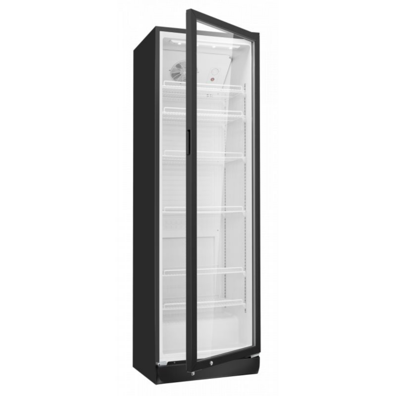 Frigo per bottiglie Bomann KSG 7351, larghezza 60 cm, 356 L, porta in vetro nero G-91 ( con difetto estetico ) - immagine 6