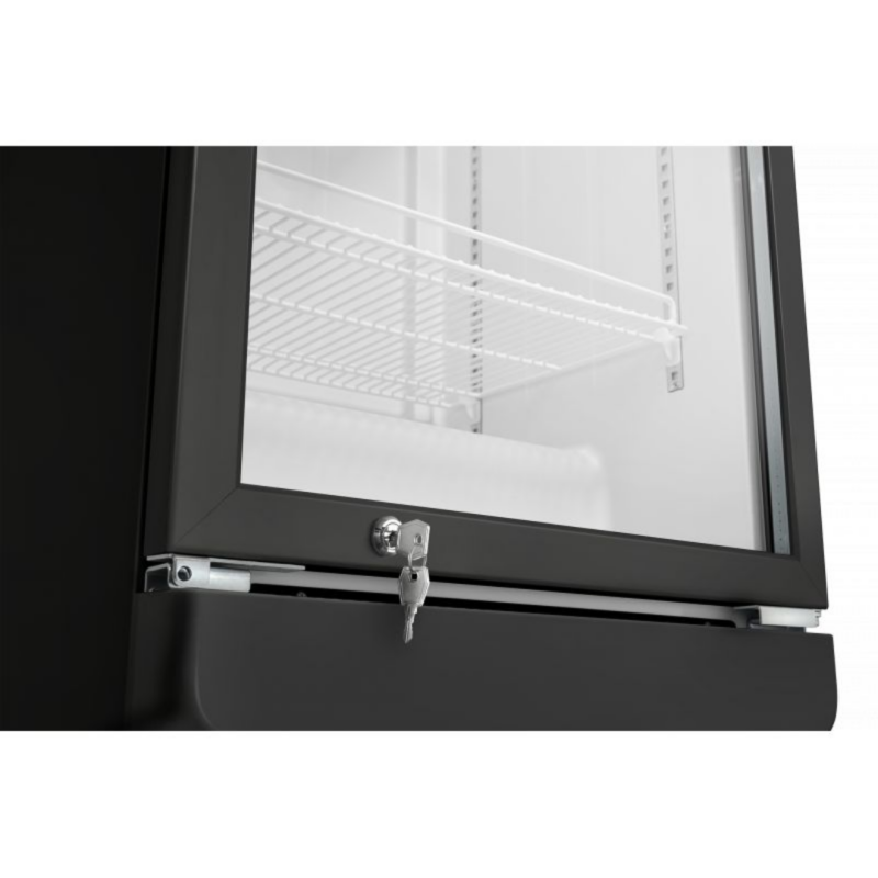 Frigo per bottiglie Bomann KSG 7351, larghezza 60 cm, 356 L, porta in vetro nero G-91 ( con difetto estetico ) - immagine 10