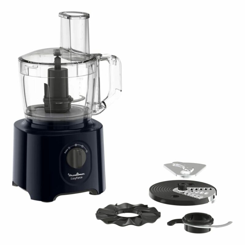 Robot da Cucina Moulinex Multifunzione 2.4 Litri 800 Watt 2 Velocità colore Nero - FP242810