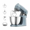 Impastatrice Planetaria Kenwood Capacità Ciotola 4 Litri Potenza 800 Watt colore Blu e Inox - KZM35.000GY
