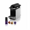De Longhi Pixie - Macchina Caffè Capsule Nespresso colore Argento e Nero - EN127.S - immagine 4