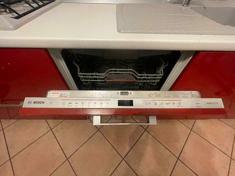 Mobile cucina completa di forno, microonde, lavastoviglie, piano cottura, cappa e lavandino S 2962 - immagine 3