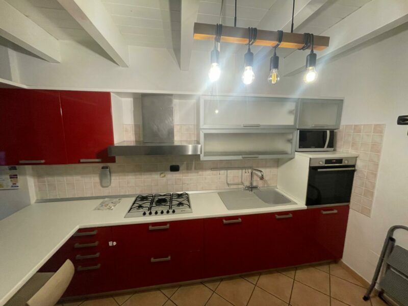 Mobile cucina completa di forno, microonde, lavastoviglie, piano cottura, cappa e lavandino S 2962