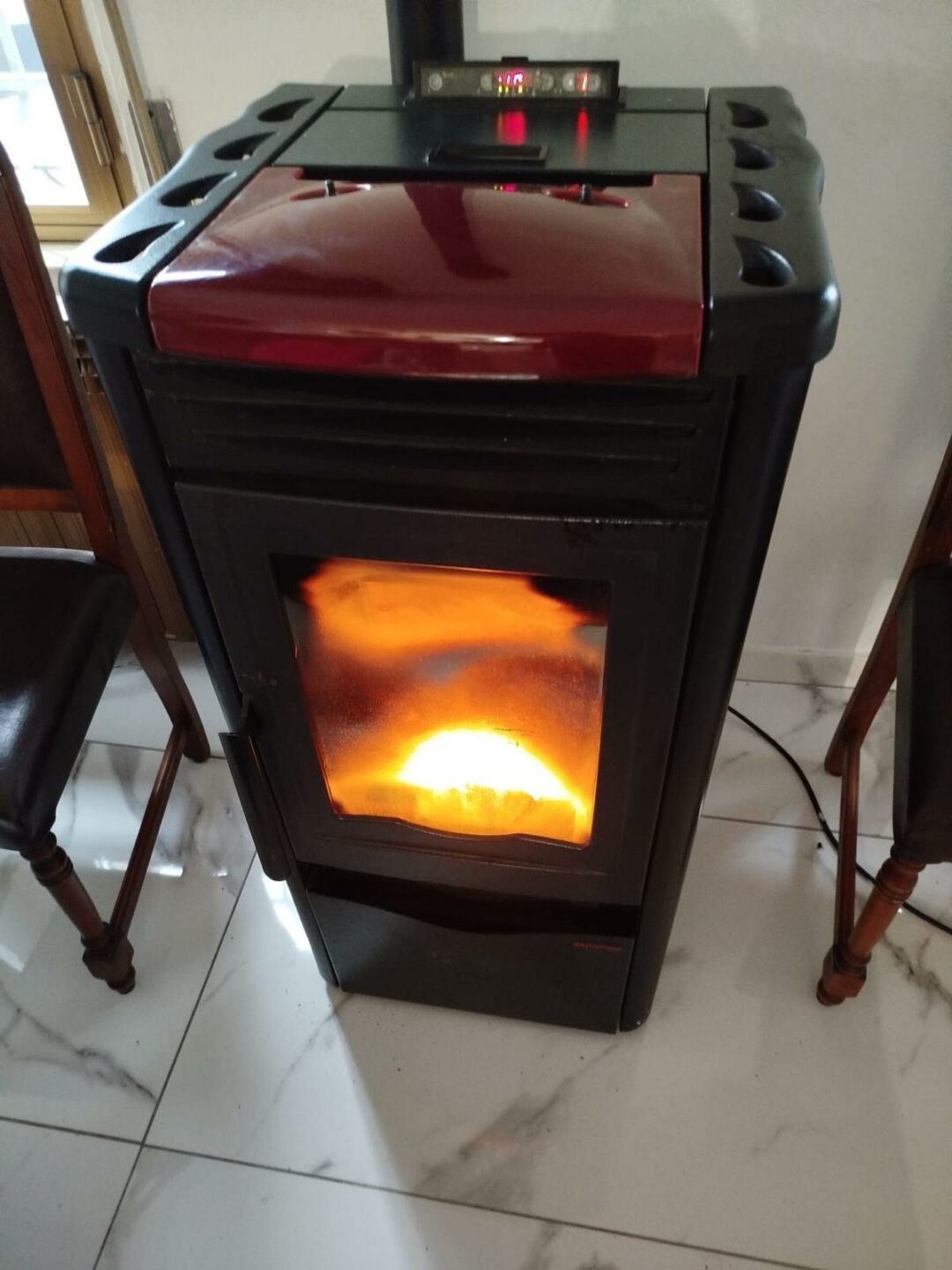 Stufa a pellet modello Irina nordica Extraflame 12kw S 3049 - immagine 4