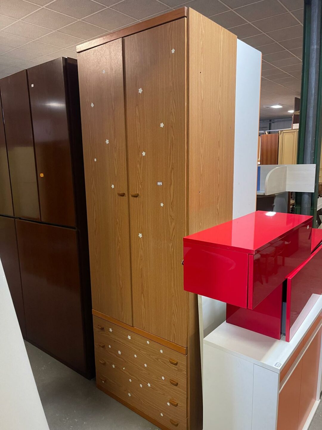 Armadio 2 ante in legno S 3115