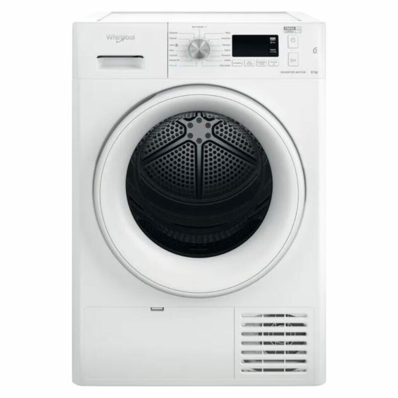 Whirlpool Asciugatrice FFTM1182IT 8 Kg Classe A++ con Pompa di calore Profondità 65 cm Partenza differita