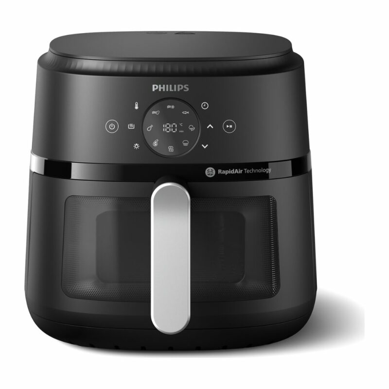 Philips Friggitrice ad Aria Airfryer 13 in 1 Capacità 6.2 Litri Potenza 1700 Watt con Timer e Termostato Regolabile colore Nero - NA231/00 - immagine 3
