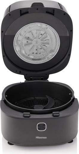Friggitrice ad Aria Hisense Capacità 6.7 Litri Potenza 1350 Watt Touch con Timer colore Nero - HAF1350DR - immagine 3