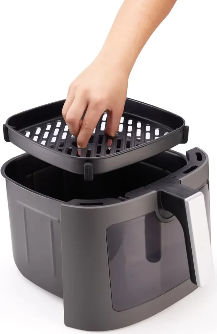 Friggitrice ad Aria Hisense Capacità 7 Litri Potenza 1800 Watt con Finestra e Controlli Touch colore Nero - HAF1900D - immagine 6