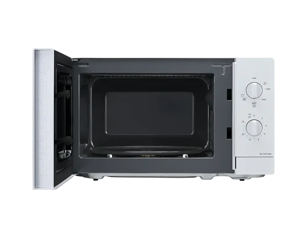 Forno Microonde Panasonic Combinato con Grill Capacità 20 Litri Potenza 800 Watt colore Bianco - NN-GM21QWEPG - immagine 4