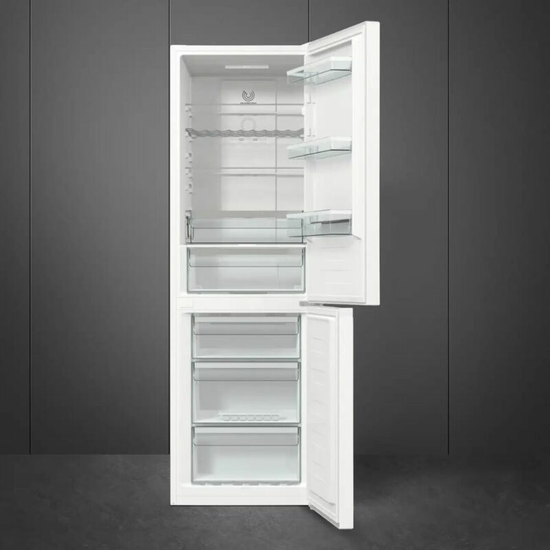 Smeg Frigorifero Combinato 300 Litri Classe E No Frost colore Bianco - RC18WDNE - immagine 2