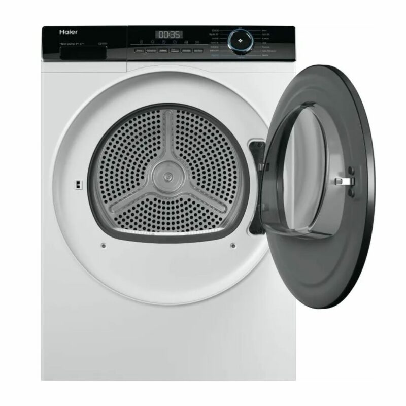 Haier Asciugatrice 9 Kg Classe A+++ con Pompa di Calore Profondità 66,5 cm Inverter Vapore I-Refresh colore Bianco e Nero - HD90 A3939 IT - immagine 9
