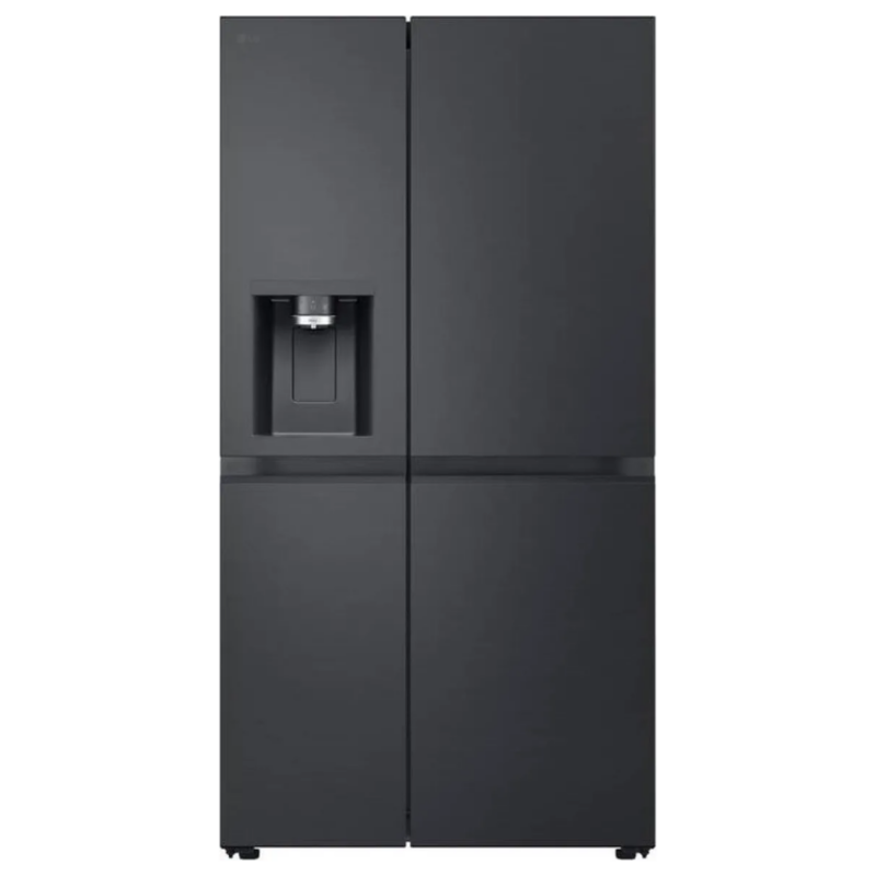 Lg Frigorifero Americano Side by Side Capacità 628 Litri No Frost colore Nero - GSLE91EVAC