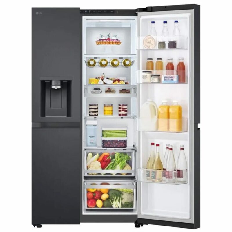 Lg Frigorifero Americano Side by Side Capacità 628 Litri No Frost colore Nero - GSLE91EVAC - immagine 7