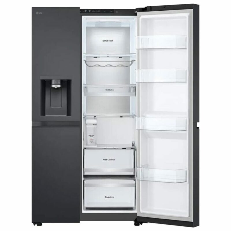 Lg Frigorifero Americano Side by Side Capacità 628 Litri No Frost colore Nero - GSLE91EVAC - immagine 8