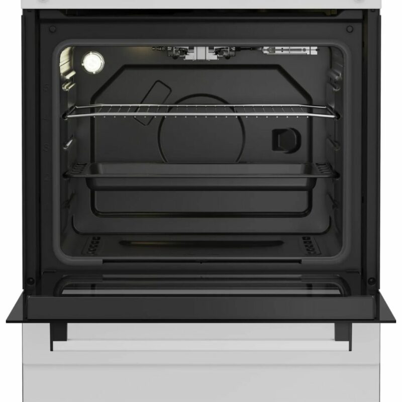 Beko Cucina a Gas 4 Fuochi Forno a Gas 60x60 cm con Coperchio - FBG62010DW - immagine 5