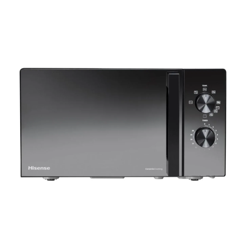 Hisense Forno Microonde combinato con Grill Capacità 20 Litri Potenza 700 Watt Nero - H20MOMBP1H