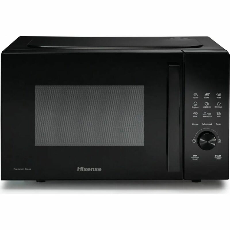 Hisense Forno Microonde Capacità 23 Litri Potenza 800 Watt Funzione Scongelamento colore Nero - H23MOBSD1H - immagine 5